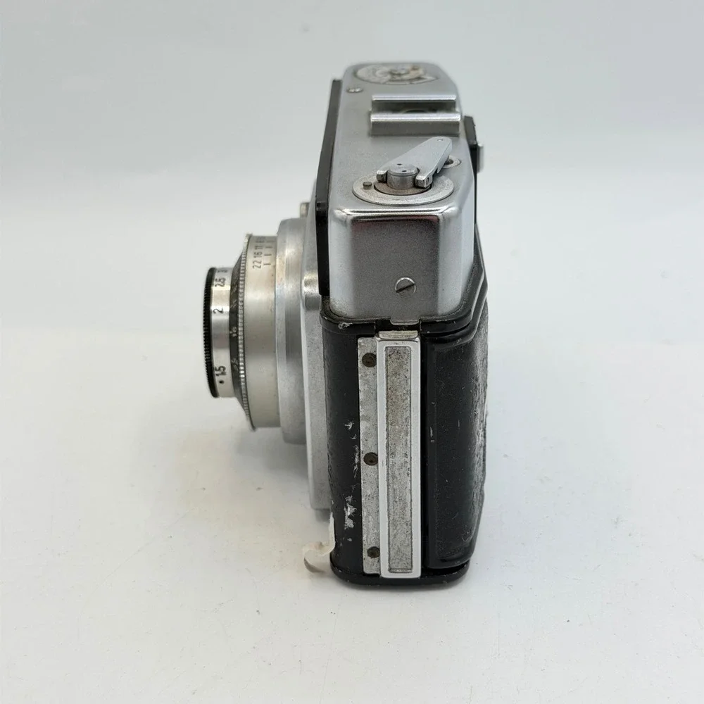 Vintage Ilford Sportsman 35mm Film Camera Steinheil Munchen Cassar 45mm 2.8 Lens